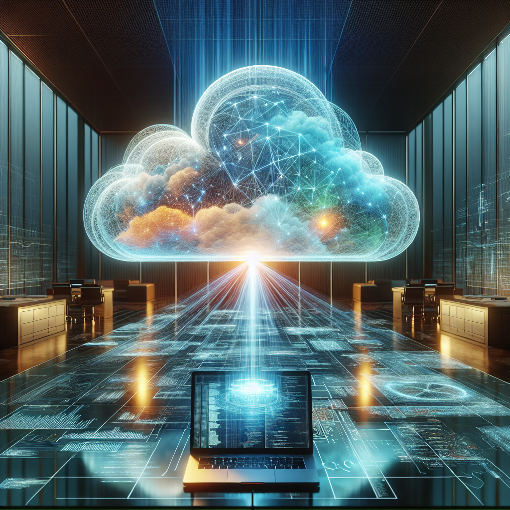 AI-driven cloud optimization diagram